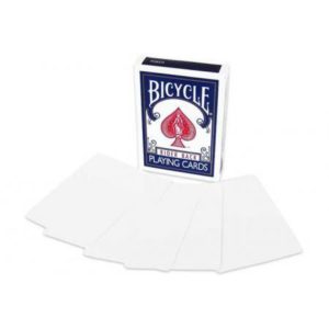 Cartes Bicycle Double Face Blanches