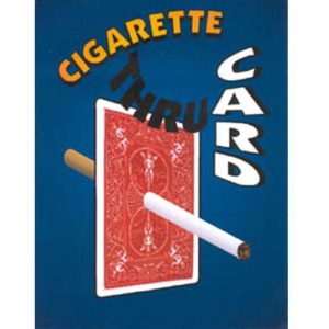 Cigarette à Travers la Carte