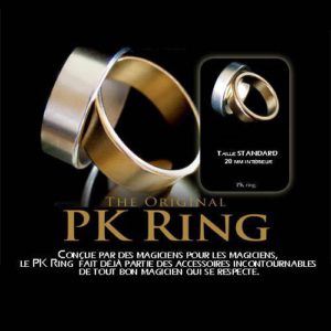 Gold PK Ring – Bague Dorée Aimantée